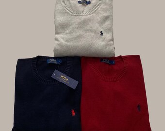 Ralph Lauren Plain Jumper in Different Colours and Sizes