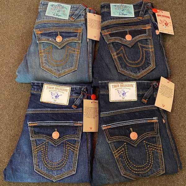 Jeans True Religion en différentes couleurs et tailles