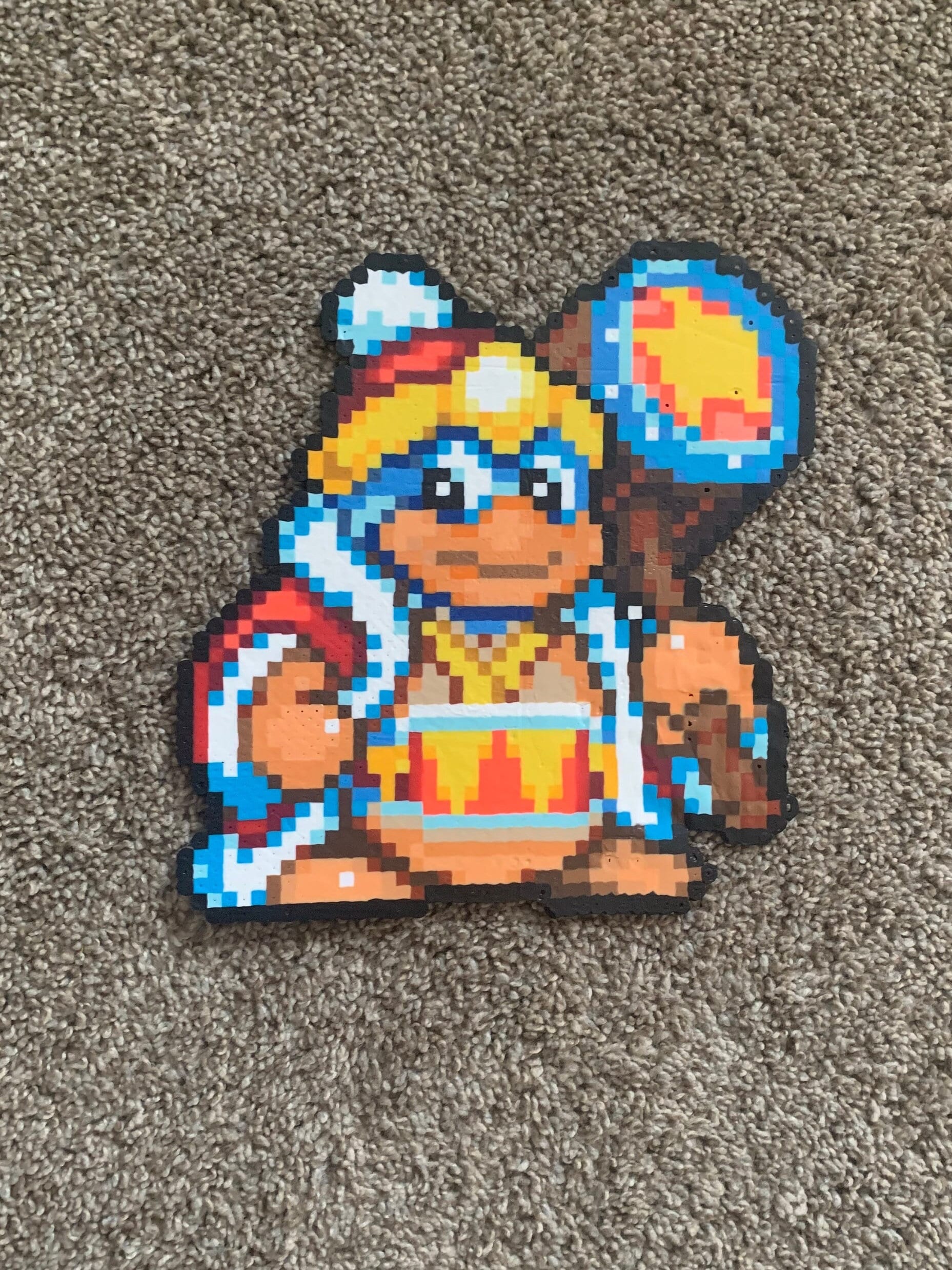 King Dedede Perler Bead Art - Etsy