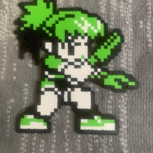 Leona SNK vs CAPCOM Perler bead 8 bit