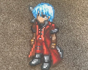 Dante Devil May Cry Perler Bead Art