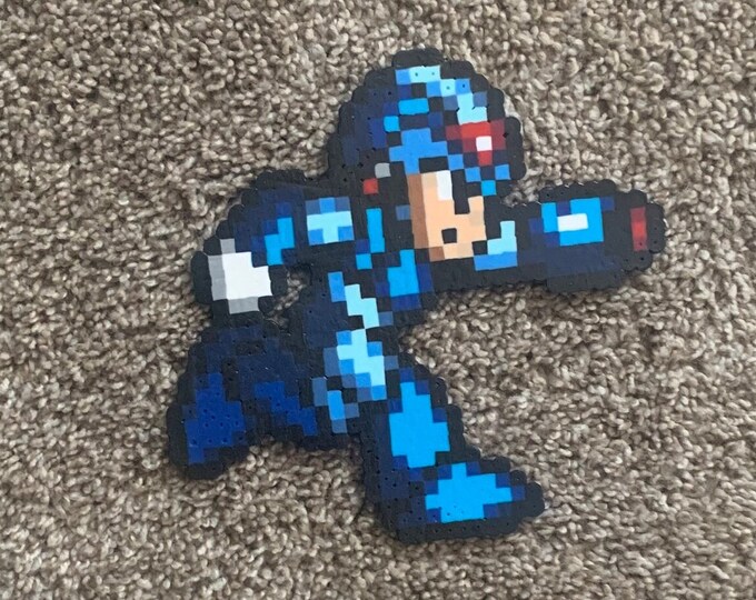 Mega Man X Perler Bead Art - Etsy