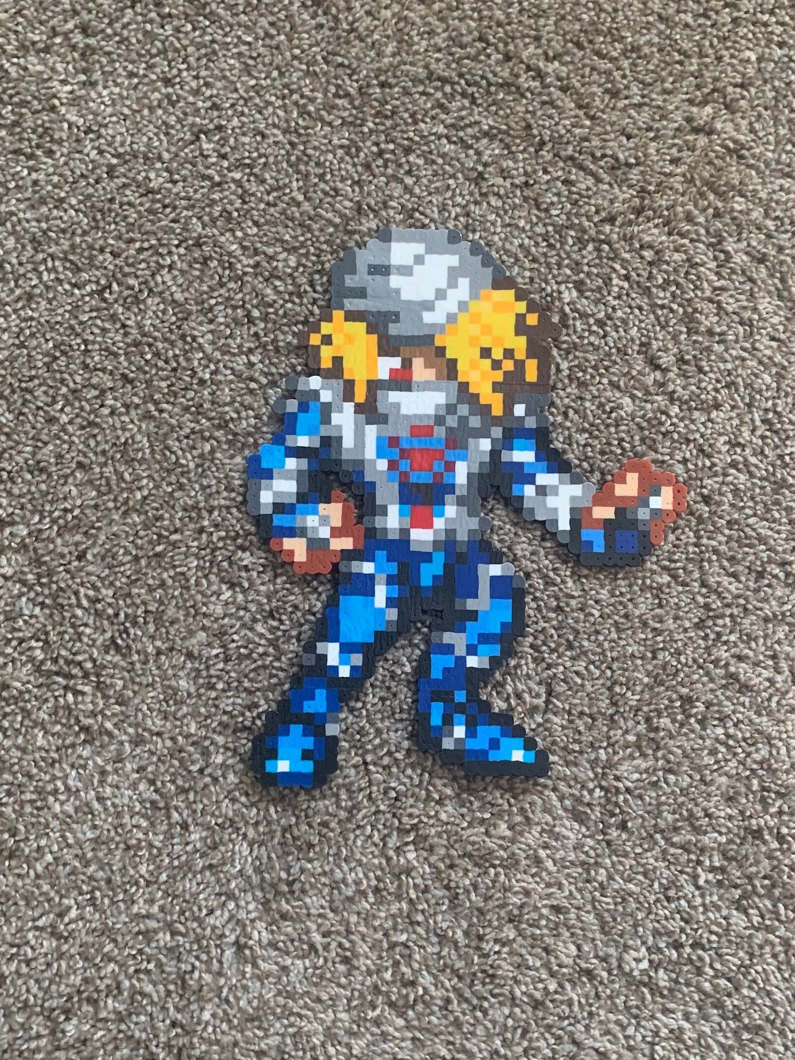 Sheik Legend of Zelda Ocarina of Time Perler Bead Art Etsy