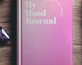 Diario del estado de ánimo de tapa dura: Registro diario de emociones, cuaderno de autocuidado para la salud mental