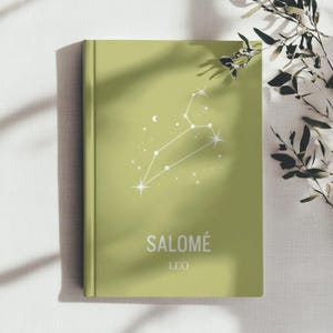 Personalized Zodiac Journal: Custom Astrology Notebook, Horoscope Gift
