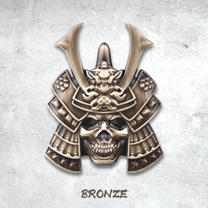 Ghost Samurai - 3D Metal Sticker
