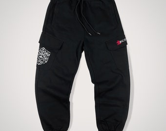 Onigawara - 100% cotton flap pocket pants