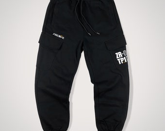 Mecha-Danger Zone - 100% cotton flap pocket pants