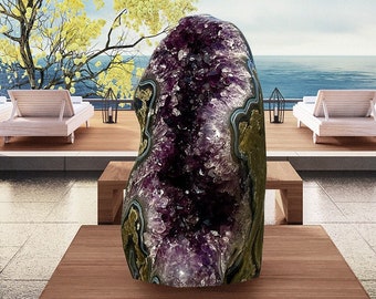 24.31 lbs. Atlantean Amethyst Geode