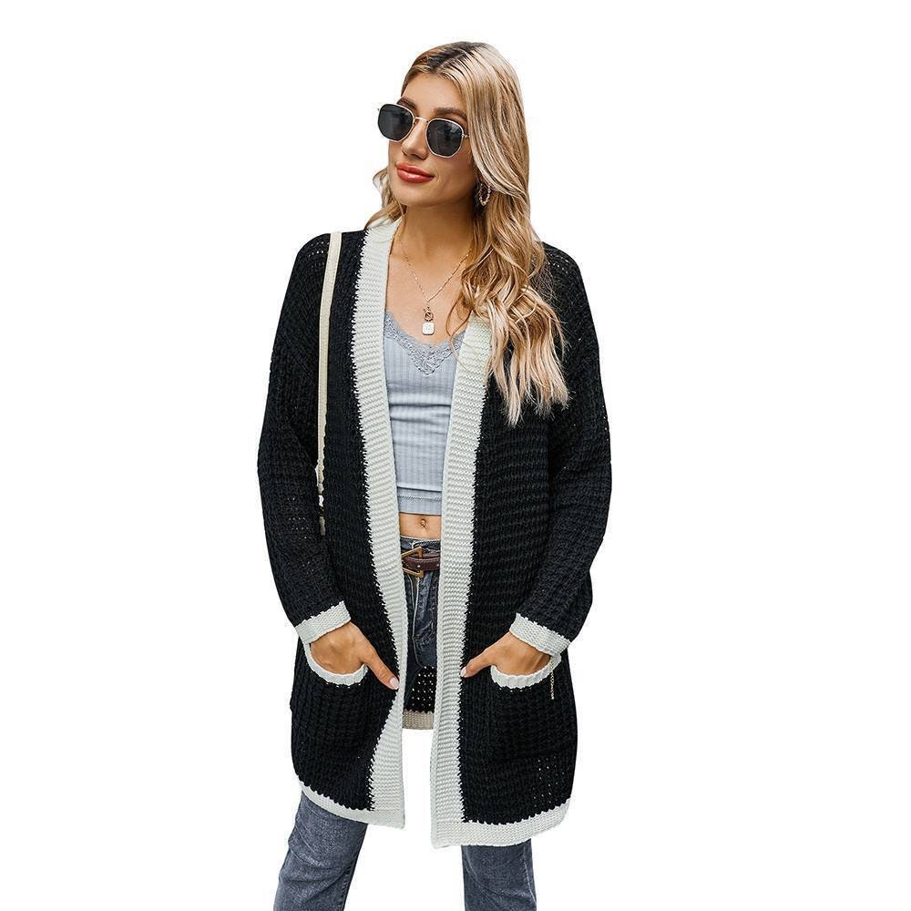 Womens Knitted Chunky Cardigan Coat Ladies Sweater Warm Tops - Etsy UK