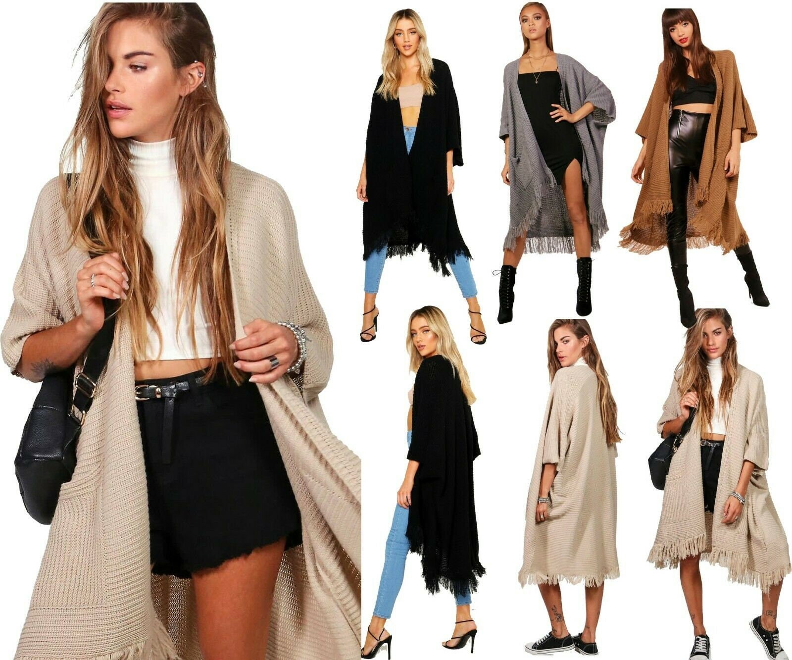 Cape Cardigan - Etsy UK