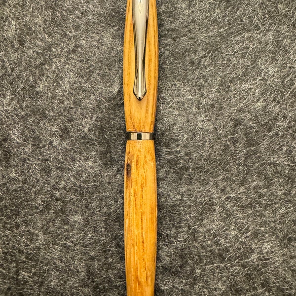 Handmade Slimline Wormy Chestnut Pen