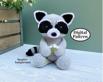 Raccoon Amigurumi - Digital Pattern