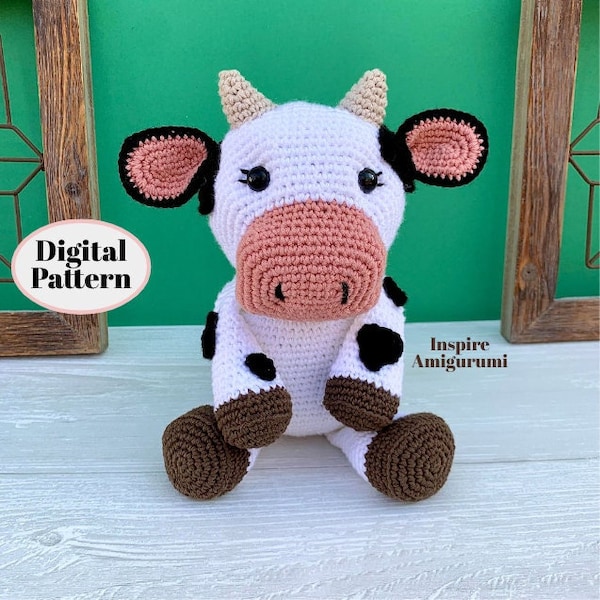 Large Cow Pattern - Etsy