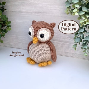Owl Amigurumi - Digital Crochet Pattern
