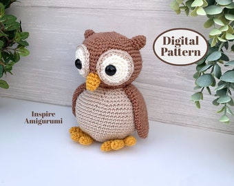 Owl Amigurumi - Digital Crochet Pattern