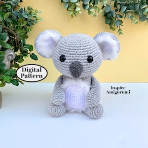 Koala Amigurumi - Patrón Digital de Ganchillo