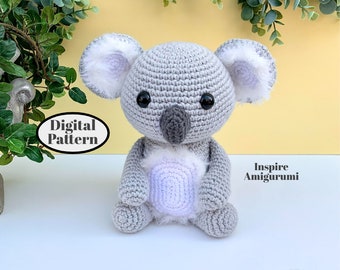 Koala Amigurumi - Digital Crochet Pattern