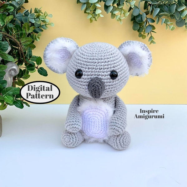 Koala Amigurumi - Modèle numérique au crochet