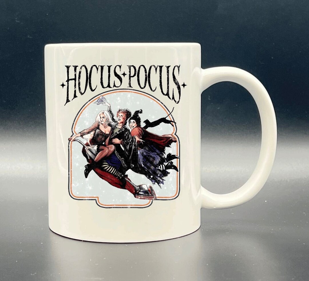 Hocus Pocus/sanderson Sisters on Broom/vacuum/sign 12 or 15 Etsy