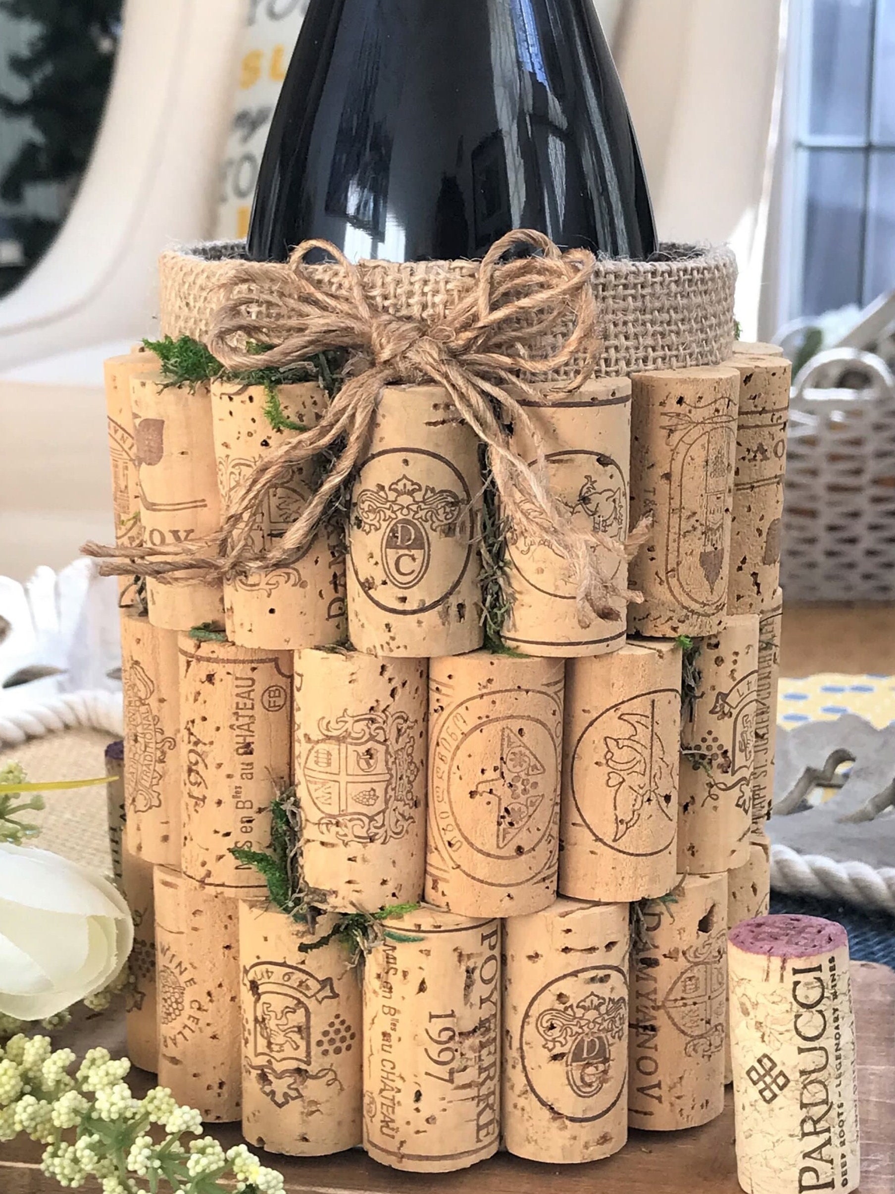 Wine Corks New, Authentic, Natural Printed Winery Marked, DIY