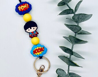 Superhero Breakaway Lanyard, Lehrer Ausweishalter