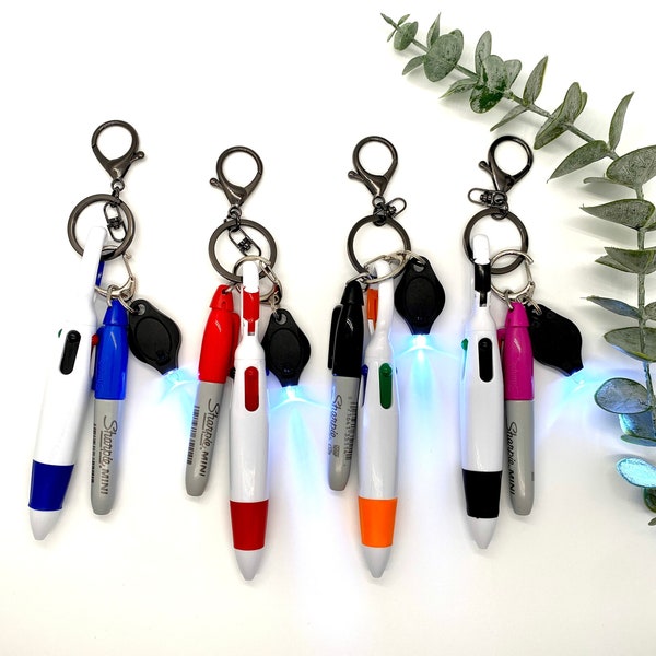 Badge Reel, Zubehör, Krankenschwester Stifte, LED-Licht, Krankenschwester Geschenk, Lehrer Geschenk, Multi Color Stift