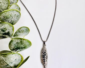 Stainless Steel Sardine Fish Pendant Necklace: Trendy Jewelry Gift