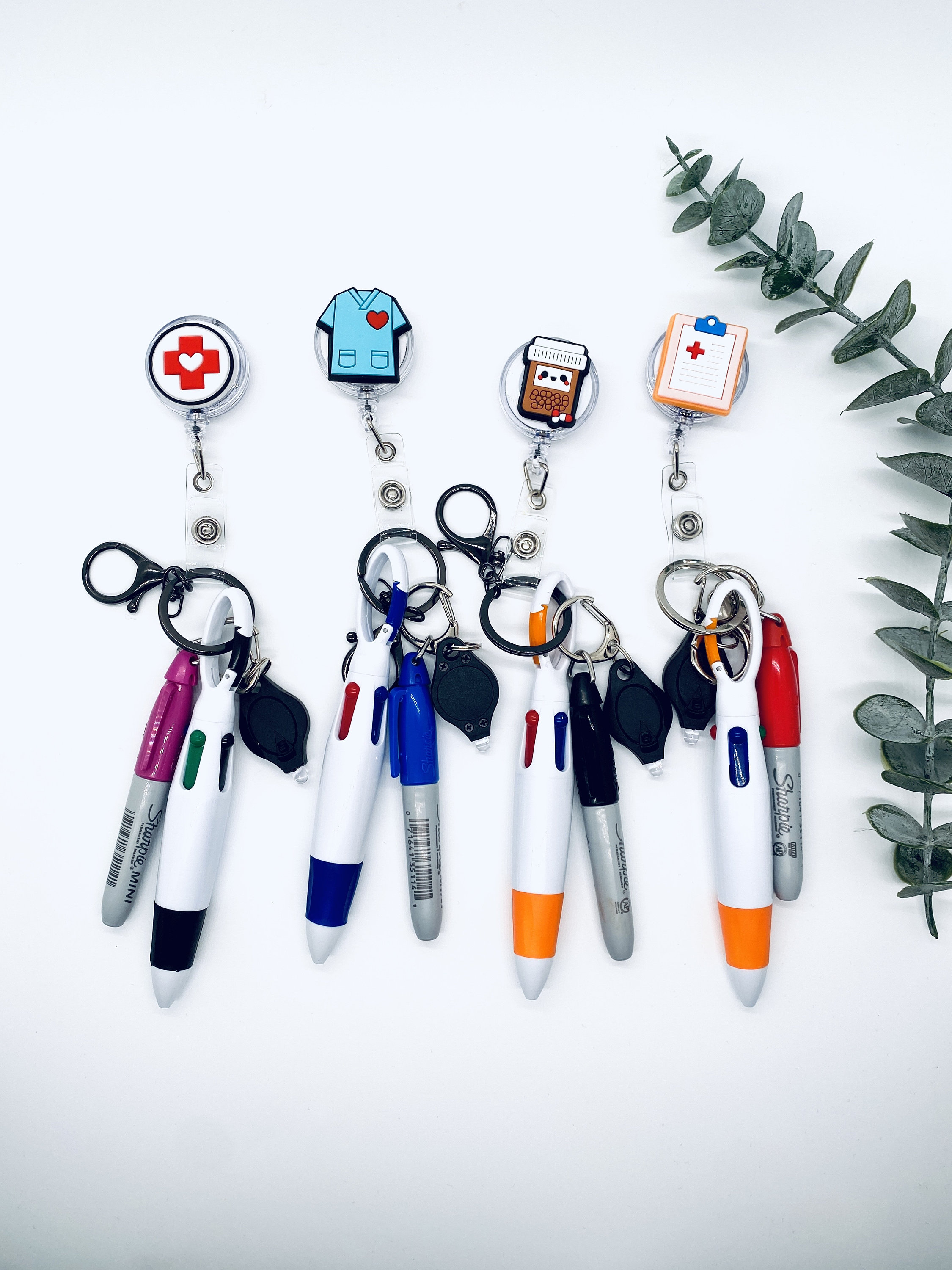 5pcs Funny Nurse Pen Set With Quotes, Funny Nurse Gift - GoDuckee