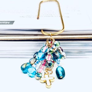 Bible bookmarks, book Charms large paperclips, planner charm, bookmark, charms