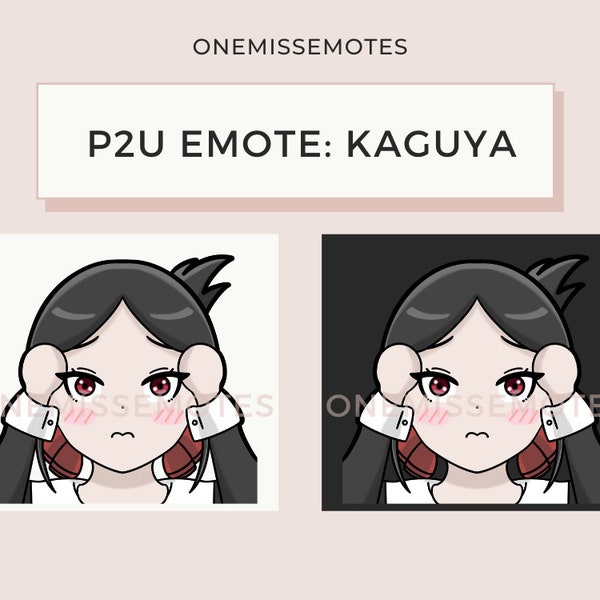 Kaguya Emotes Etsy Canada