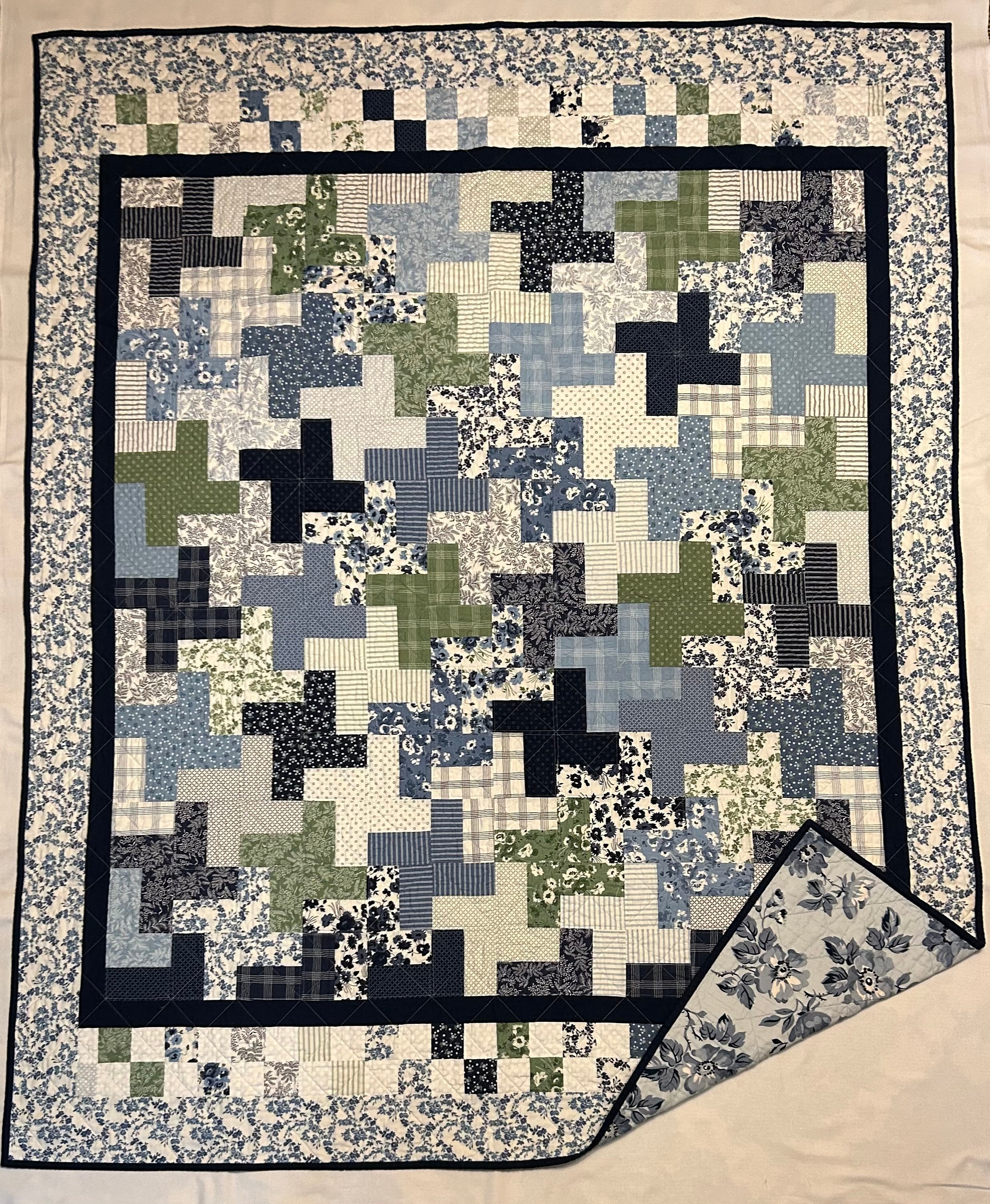 Handmade Throw Size Quilt - Etsy