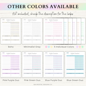 12 Week Planner Printable: Accomplish More in 12 Weeks Than Most Do in a Year (PDF) – Rainbow image 14
