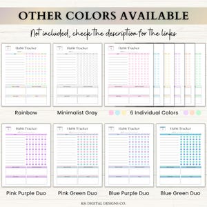 12 Week Planner Printable: Goal-Focused Planning System for Weekly Routines & Daily Progress (PDF) – Boho imagen 14
