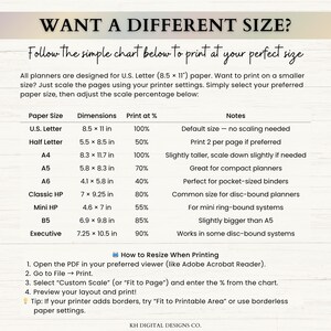 12 Week Planner Printable: Goal-Focused Planning System for Weekly Routines & Daily Progress (PDF) – Boho imagen 16