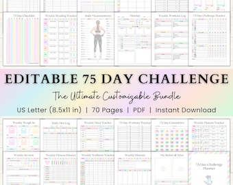 75 day challenge tracker