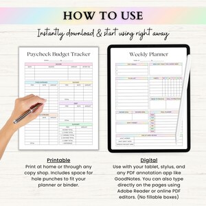Home Management Binder | Printable Cleaning Schedule | Family Chore ...