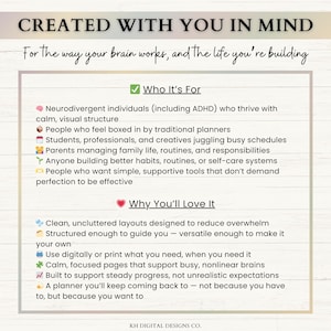 Fitness Planner Printable | Weight Loss Journal | Food & Calorie Tracker | Adhd Fitness Journey | Weekly Exercise Log | PDF | Boho image 11