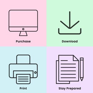 Emergency Binder Printable | End of Life Planner | Household Survival Binder | Family Emergency Planner | What If Binder | PDF | 6 Colors afbeelding 11