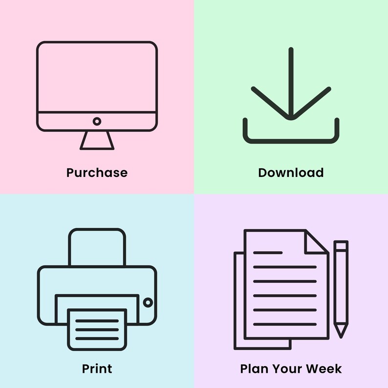 12 Week Planner Printable: Build Momentum & Achieve More in 12 Weeks with Focused Weekly Planning (PDF) – 6 Colors image 10