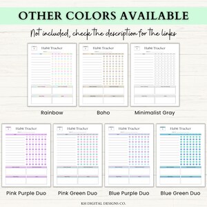 12 Week Planner Printable: Build Momentum & Achieve More in 12 Weeks with Focused Weekly Planning (PDF) – 6 Colors image 15
