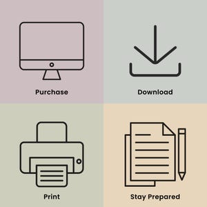 Emergency Binder Printable | End of Life Planner | Household Family Survival Binder | In Case of Emergency Disaster Planner | PDF | Boho image 11