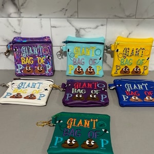 Giant Bag of Poop Dog Poop Bag Holder, Dog Poo bag holder, FREE shipping, funny gift