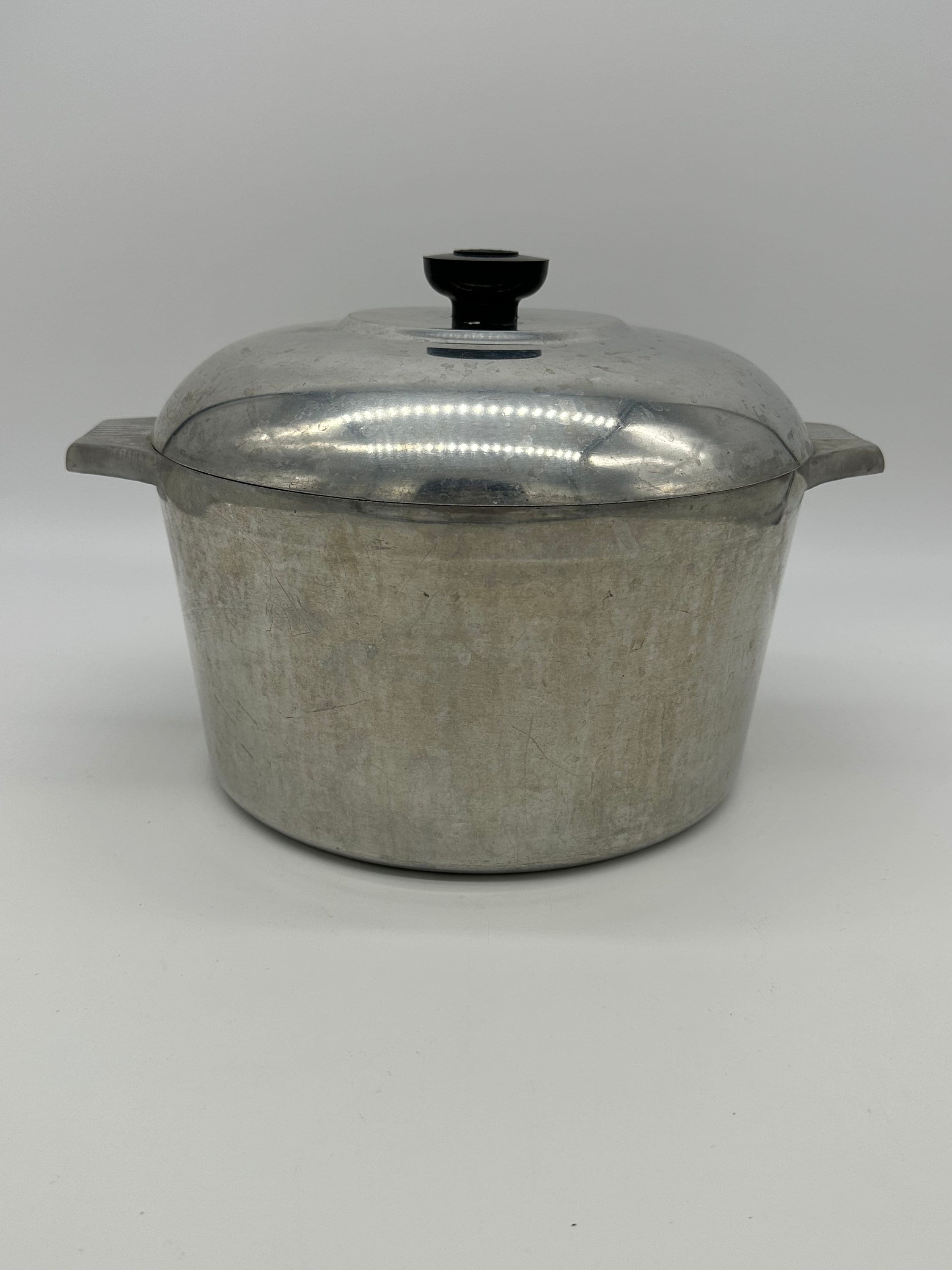 Vintage GHC Magnalite Cookware 4 Piece Set of Pots Double Spouted