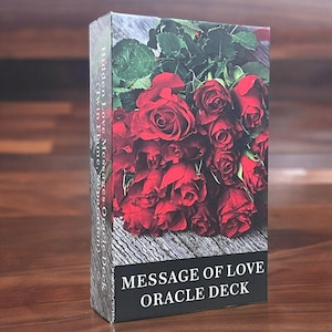 Deck Oracle, deck Oracle Message of Love, nouveau deck de cartes Oracle, boîte de cartes de tarot.
