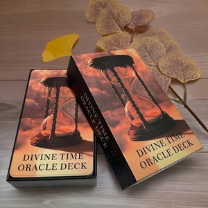 Deck Oracle, deck Oracle Time divin, nouveau deck de cartes Oracle, boîte de cartes de tarot.