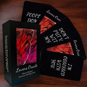 Jeu de cartes Oracle, Oracle des amoureux, nouveau jeu de cartes Oracle, boîte de cartes de tarot.