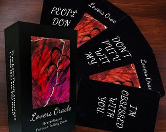 Lovers Oracle Deck: Laser Paper Oracle Cards with Box