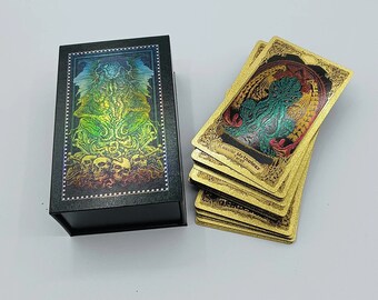 Kesulu Mythology Tarot 【シルバー版】　タロットカード Amazon.co.jp: Tarot Card 