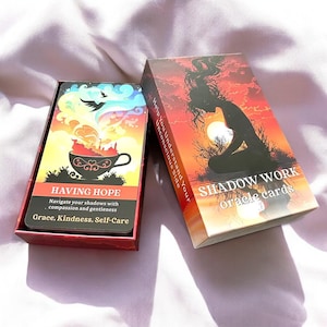 Deck Oracle, cartes Oracle Shadow Work, nouveau jeu de cartes Oracle, boîte de cartes de tarot.